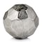 Homeroots 4" Silver Rough Hewn Faceted Sphere 354638 - alternate 1
