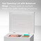 Tcl 3.4 Cu. Ft. Compact Slim Chest Freezer Energy Efficient, Low Temperature, White TRC04M3AW - alternate 4