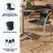 Flash Furniture Commercial Aluminum and Black Rattan Stack Chair, PK4 4-TLH-020-BK-GG - alternate 7