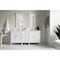 James Martin Vanities Brittany 72'' D Vanity, Bright White Vanity w/ Ethereal Noctis Silestone Top w/ Wireless Charger 655-V72-BW-FENC - alternate 3