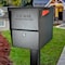 Mail Boss Package Master XL Locking Package Mailbox, Black, USPS Approved 805925 - alternate 4