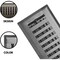 Sierra Grates 2 in. H X 10 in. W Powder Coat Steel, Granite Grey Floor Register CTP210-GRY - alternate 2