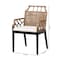 Bali & Pari Abiel Natural Rattan Dining Armchair 267-2PC-14751-ZORO - alternate 6