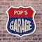 Signmission Pop's Garage, 6 Inch X 6 Inch, Plastic Sign SHI-P-6-383-POP - alternate 4