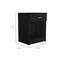 Homeroots 22" Wood One Drawer Nightstand 477919 - alternate 2