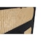 Homeroots 56" Black And Natural Solid Wood And Rattan Six Drawer Double Dresser 564522 - alternate 4