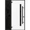 Vdomdoors Front Exterior Prehung Steel Door Ronex0162 Red Oak Sidelight Exterior Window Sidelite Entry Metal RONEX0162EXD-RED-W36+14 X H80-RH-I - alternate 1