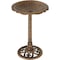 Best Garden Antique Bronze Flower Pedestal Bird Bath B014-B - alternate 4