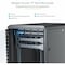 Startech.Com 32U 19INCH SERVER RACK CABINET, ADJUSTABLE DEPTH 6-32 INCH, FLAT PACK, LOCKABLE 4-POST RK3236BKF - alternate 1