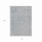 Homeroots 8' X 10' Silver And Beige Abstract Washable Indoor Outdoor Area Rug 616031 - alternate 6