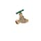 Proline Series Brass 1/2-in MIP x 3/4-in MHT No Kink Heavy Duty Hose Bibb - Lead-Free 102-313NL - alternate 1