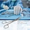 A2Z Scilab Lab Scissors 4.5 inches Sharp/Blunt Curved Blades, Stainless Steel A2Z-ZR-108S - alternate 2