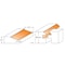 Cmt 3-PIECE SMALL ARCH DOOR SET S=1/2in 800.524.11 - alternate 3