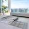 Homeroots 9' X 12' Brown Black And Gray Abstract Washable Indoor Outdoor Area Rug 603651 - alternate 3