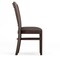 Flash Furniture HERCULES Vertical Slat Back Walnut Wood Restaurant Chair - Mocha Vinyl Seat XU-DGW0008VRT-WAL-MCHV-GG - alternate 4