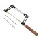 Big Horn Aluminum Frame Coping Saw with Rosewood Handle 19365 - alternate 1