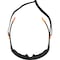 Klein Tools Safety Glasses, Anti-Fog & Anti-Scratch, Gray Lens, Black/Orange Frame, Full-Frame 60471 - alternate 5
