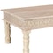 Homeroots 51" White Solid Wood Distressed Coffee Table 521937 - alternate 3