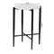 Baxton Studio Caledon Marble End Table, Round 270-14707-ZORO - alternate 3