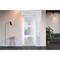 Vdomdoors Front Exterior Prehung FiberGlass Door Frosted Glass / Manux 8552 White Silk / Sidelight and Transo MANUX8552EXD-WS-W36+16 x H80+14-RH - alternate 3