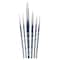 Silver Brush Bristlon Short Handle Detail Brushes, 6-Piece Set BR-1958 - alternate 1