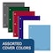 Winnable Case of 2 Subject Notebooks, 2 Pockets, 11"x9", 100 sht, Wirebound, Asstd. Covers, College Ruled, PK24 11085cs - alternate 5