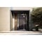 Vdomdoors Aluminum Door Cynex 6777 Brown Entry Steel Metal Modern Painted W14+36+14xH80+16 Left Inswing CYNEX6777EXD-BRW-W14+36+14xH80+16-LH-I - alternate 2