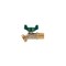 Proline Series Brass 1/2-in MIP x 1/2-in SWT 1/4 Turn No Kink Hose Bibb - Lead-Free 102-353NL - alternate 2
