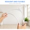Simple Deluxe HealSmart Plastic Hangers, Space Saving Clothes Hangers with Non-Slip Shoulder Notches, White, 50PK HIHANGPLASTW01X50 - alternate 3