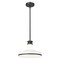 Z-Lite Reznor Matte Black 1 Light Pendant 831P12-MB - alternate 3