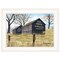Homeroots Treat Yourself Mail Pouch Barn 1 White Framed Print Wall Art 404500 - alternate 1
