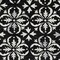 Homeroots 5' X 8' Black And Ivory Floral Washable Indoor Outdoor Area Rug 595926 - alternate 7