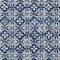 Homeroots 3' X 5' Navy Blue And Ivory Floral Washable Indoor Outdoor Area Rug 595973 - alternate 3