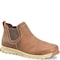 Carolina Shoe Men's Chelsea Boot, 9 Mesh Upper, Aluminum Toe, Brown, CA5574 CA5574 - alternate 1