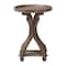 Baxton Studio Westlyn French Country Antique Brown Wood End Table 254-14094-ZORO - alternate 4