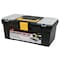 Performance Tool 16 in. Plastic Tool Box, Removable Tray, Lid Organizers W54016 - alternate 1