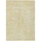 Homeroots 3' X 5' Wheat Gold And Ivory Geometric Washable Indoor Outdoor Area Rug 577607 - alternate 3