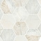 Msi Arabescato Venato Sample Hexagon Honed Marble Floor And Wall Tile ZOR-NS-0104-SAM - alternate 1