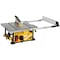 Dewalt 10" Jobsite Table Saw 32 - 1/2" (82.5cm) Rip Capacity, and a Rolling Stand DWE7491RS - alternate 4