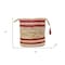 Homeroots 19" Tan Jute Basket 704901 - alternate 3