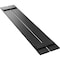 Ekena Millwork True Fit PVC Two Board Spaced Board-n-Batten Shutters, Black, 11 1/4W x 36H, PR TFP101SBF11X036BL - alternate 3