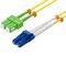 Sanoxy 1m OS2 LC/UPC TO SC/APC Duplex Corning High-Performance OS2 Duplex Sgl-Mode Fiber Optic Cable FB113-9201 - alternate 1