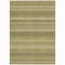 Homeroots 10' X 14' Artichoke Green And Fern Green Striped Washable Indoor Outdoor Area Rug 610581 - alternate 2