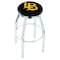 Holland Bar Stool Co 30" Chrome Long Beach State University Swivel Bar Stool, Accent Ring L8C2C30LBStUn - alternate 1