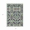 Homeroots 8' X 10' Blue And Purple Geometric Washable Indoor Outdoor Area Rug 609005 - alternate 3