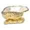 Homeroots 5in Gold Resin Handmade Trinket Tray 713014 - alternate 1