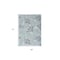 Homeroots 4' X 6' Navy Blue Ivory And Blue Palm Leaf Indoor Outdoor Area Rug 552515 - alternate 5
