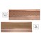Waterlock Micromesh Flat Copper Frame & Brass Mesh Gutter Guard, 1ft Sample WM-FLT-001-CU - alternate 3