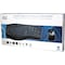 Adesso SLIM MULTIMEDIA 2.4GHZ WIRELESS ERGONOMIC DESKTOP KEYBOARD, WITH LOW PROF WKB-1600CB - alternate 3