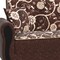 Homeroots 90" Brown Chenille Convertible Futon Sleeper Sofa And Toss Pillows With Storage 607129 - alternate 2